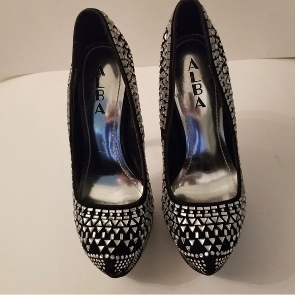 Alba Bedazzled stilettos! 👠🥰💎 Sz6 - Picture 2 of 9